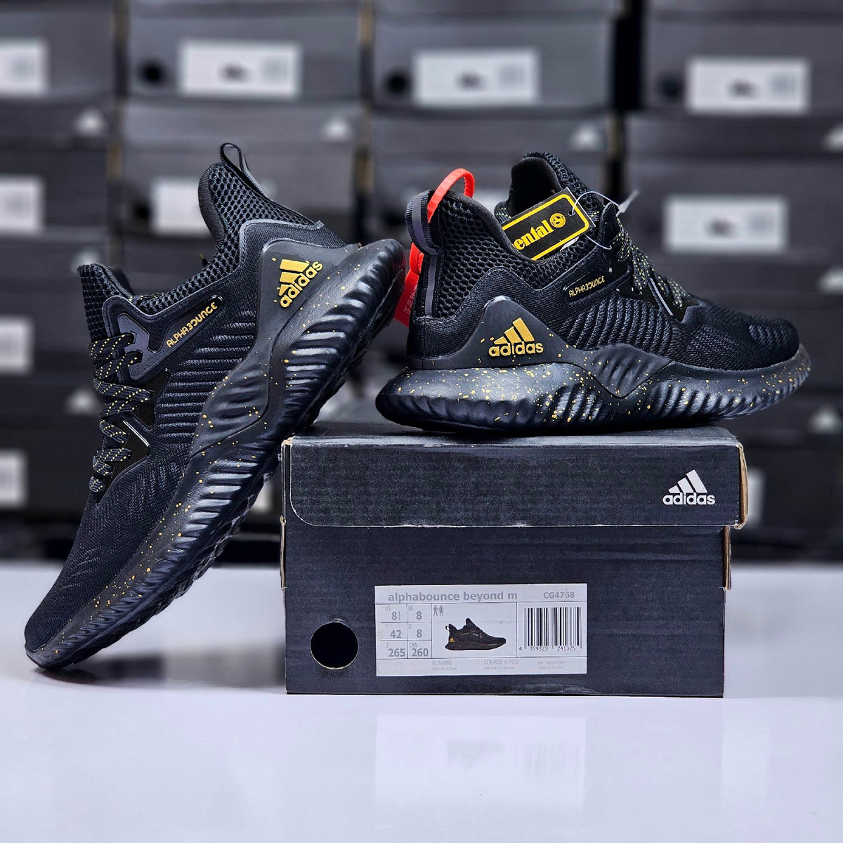 Alphabounce black and gold online