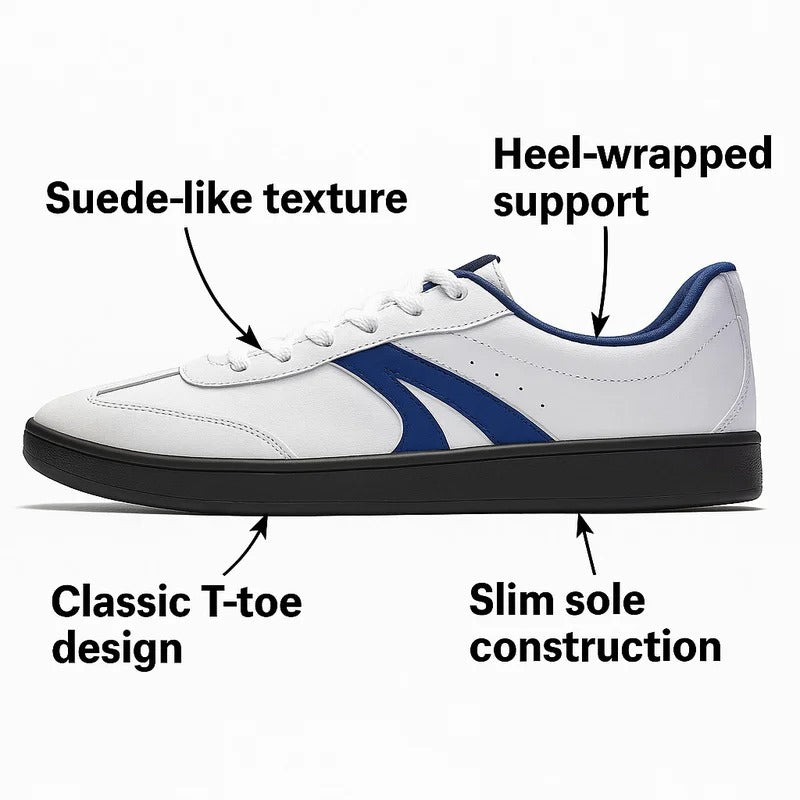 ANTA TT Berlin Lightweight Soft Sole Retro Sneakers