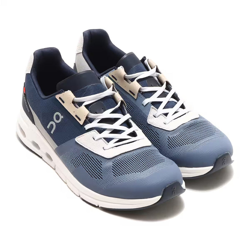 On Cloud Swiss Engineering Metal Navy Shoes for Men - Jango Mall