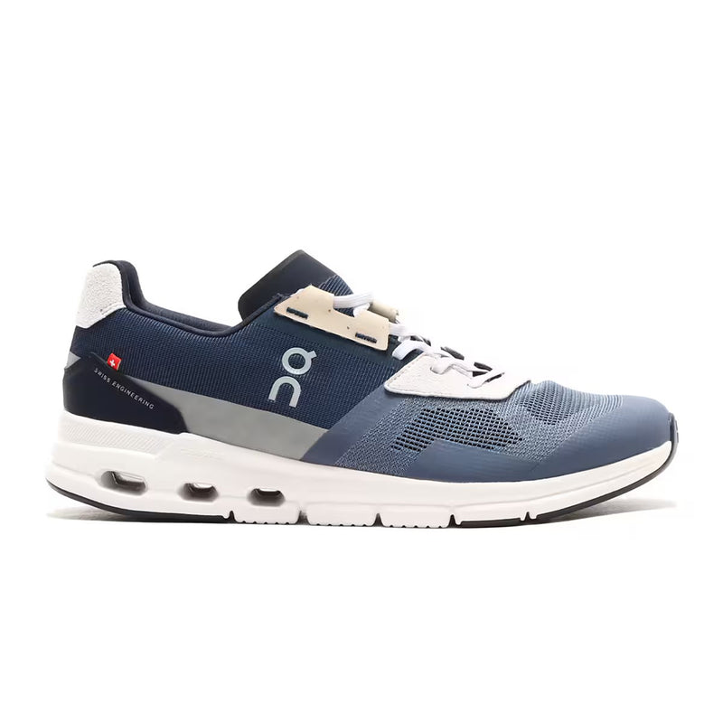 On Cloud Swiss Engineering Metal Navy Shoes for Men - Jango Mall