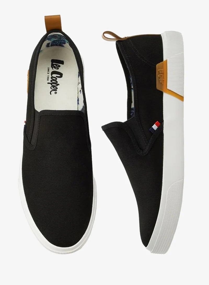 Lee Cooper Slip Ons Men Black