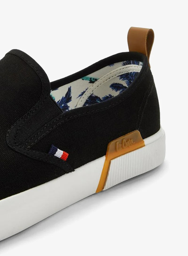 Lee Cooper Slip Ons Men Black