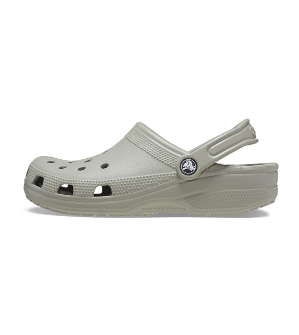 Crocs Classic Clog Elephant Grey back view