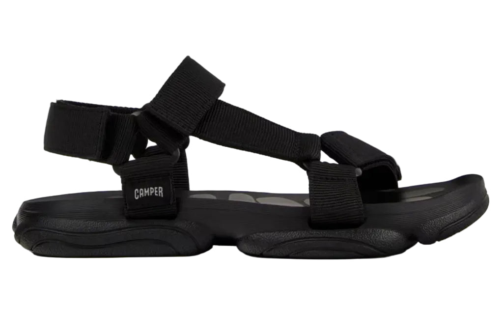 Karst Black Sandal Men by Camper