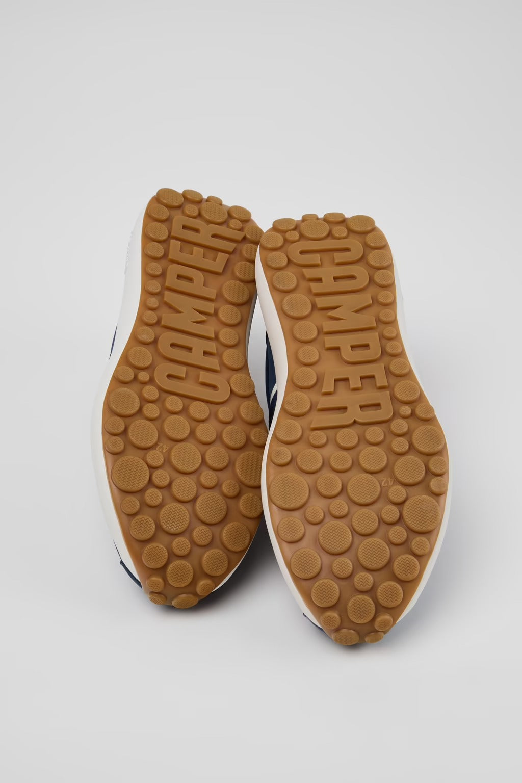 Camper Pelotas Athens Blue Textile Sneakers for Men.