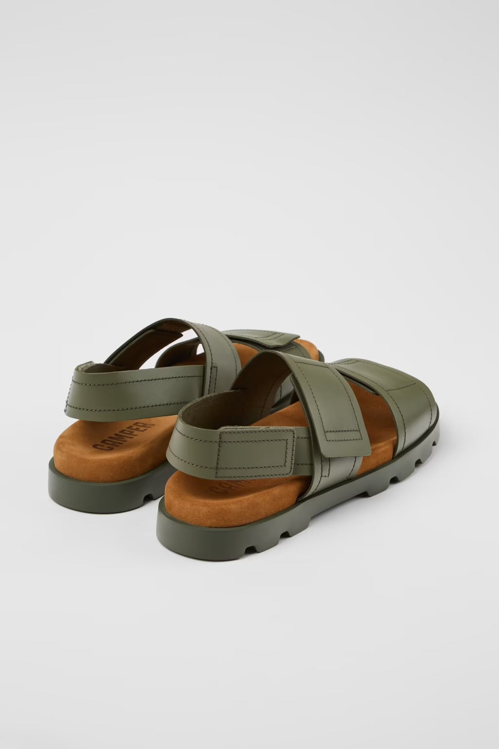 Brutus Green Sandal for Men bt CAMPER