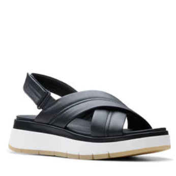 Clarks Tuscan Cross Black Leather