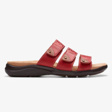 Clarks Kitly Walk Cherry Leather