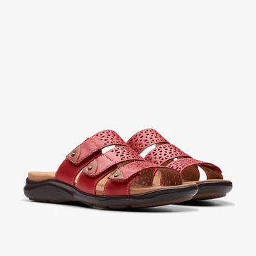 Clarks Kitly Walk Cherry Leather