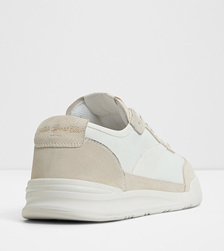 Aldo CLUBMTL Color Block Lace-Up Sneakers White alt 1