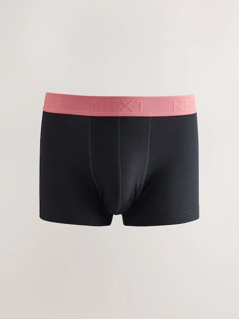 Multi color Textured Waistband Hipsters Boxers 8 Pack