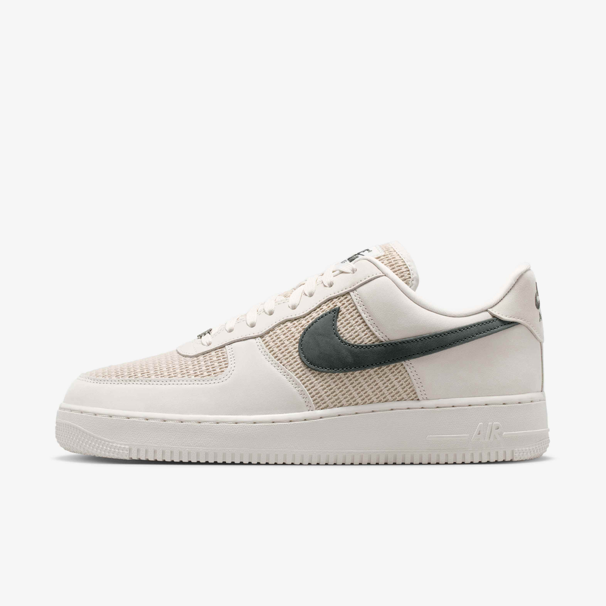 Nike Air Force 1 '07 LV8 - Phantom / Cream II / Metallic Silver / Dark Smoke Grey