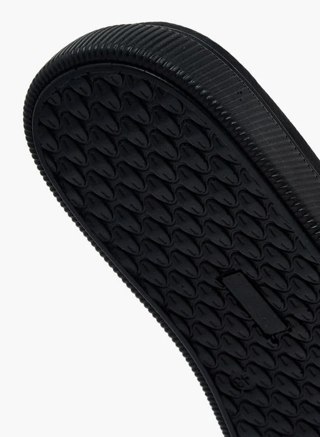 DUCHINI Cross Strap Buckle Slides Men