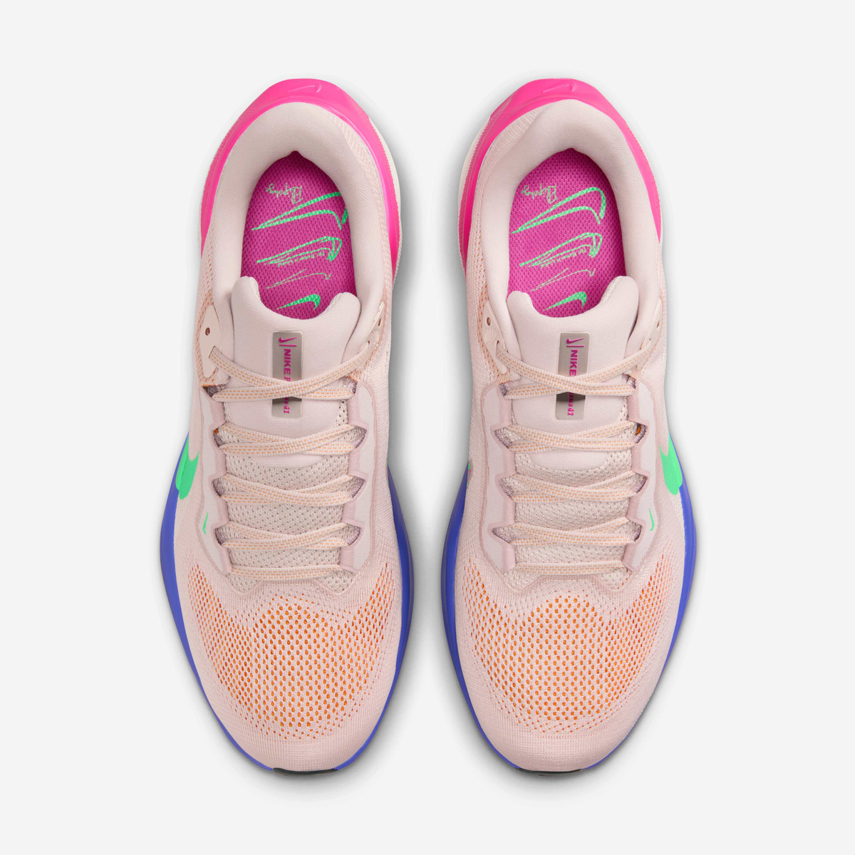 Nike Pegasus 41 - Silt Red/Persian Violet/Fire Pink/Green Shock