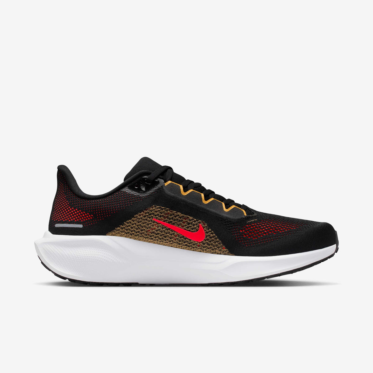 Nike Pegasus 41 - Black/Topaz Gold/Bright Crimson