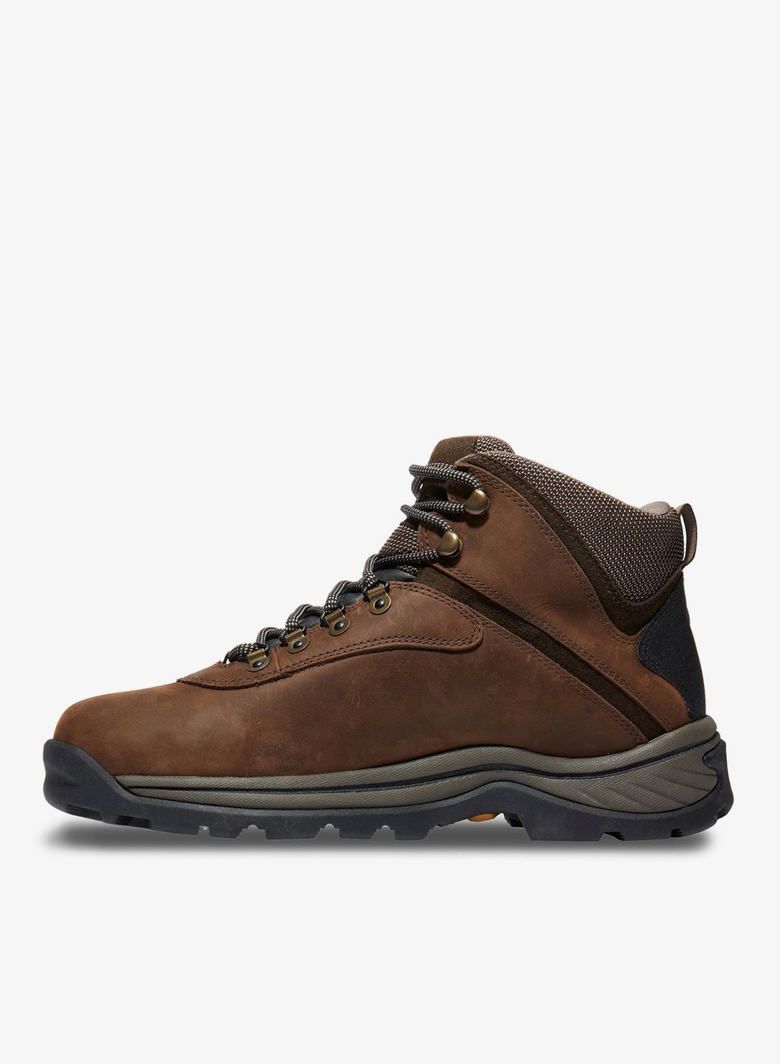 Timberland Men's Ledge Mid Waterproof Hiking Boots Brown - Jango Mall