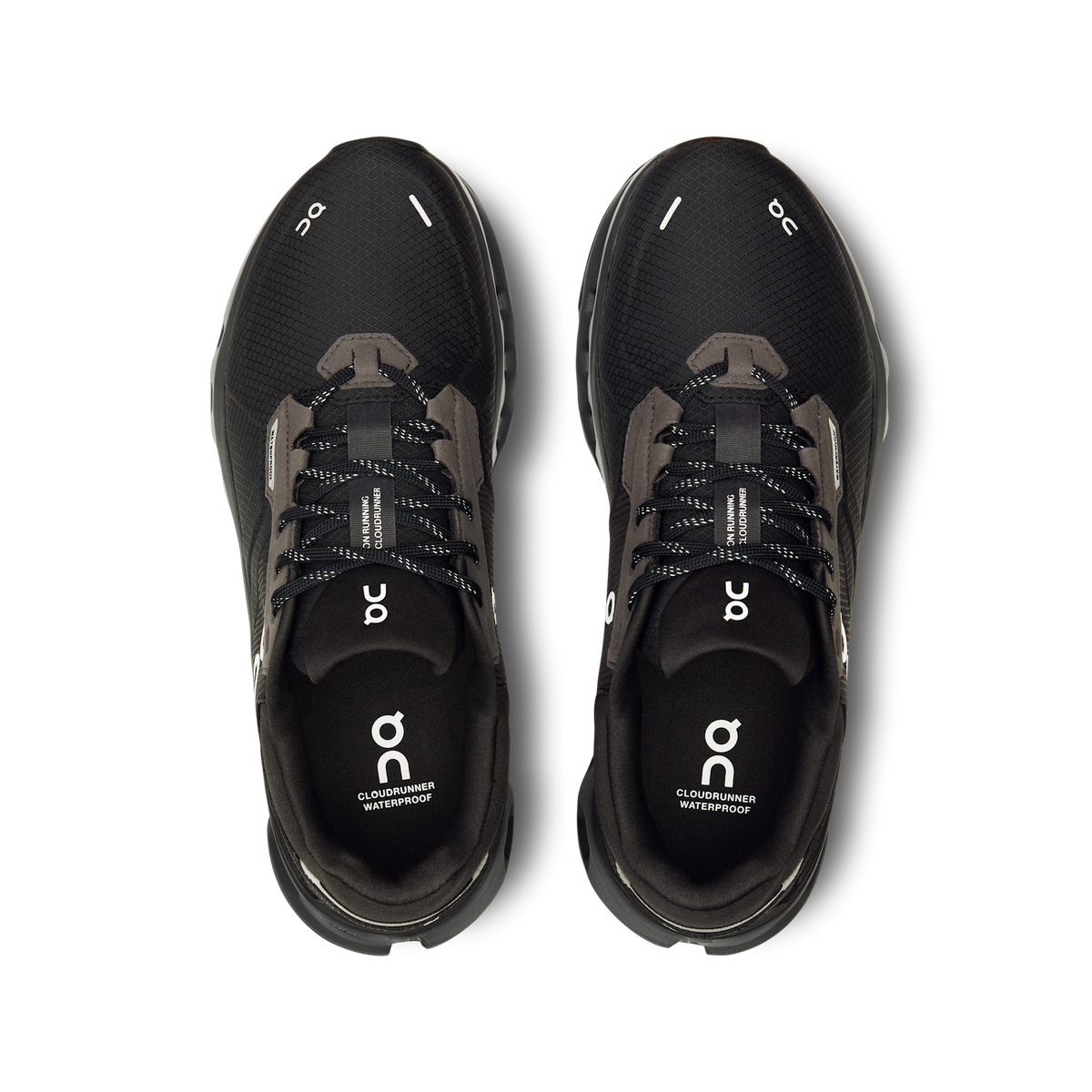On Cloudrunner 2 Waterproof Men's Running Shoes - Magnet | Black