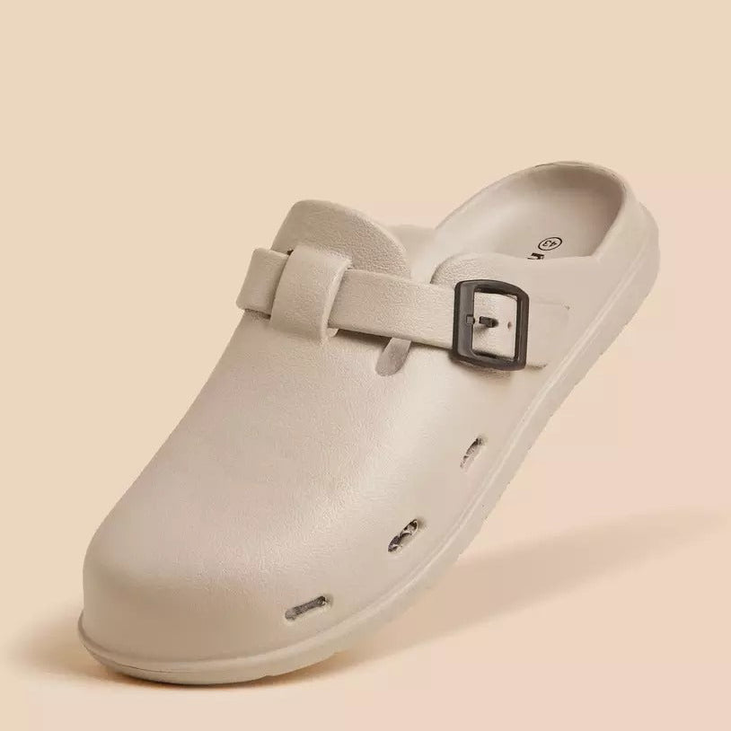 Max Buckle Accent Clogs