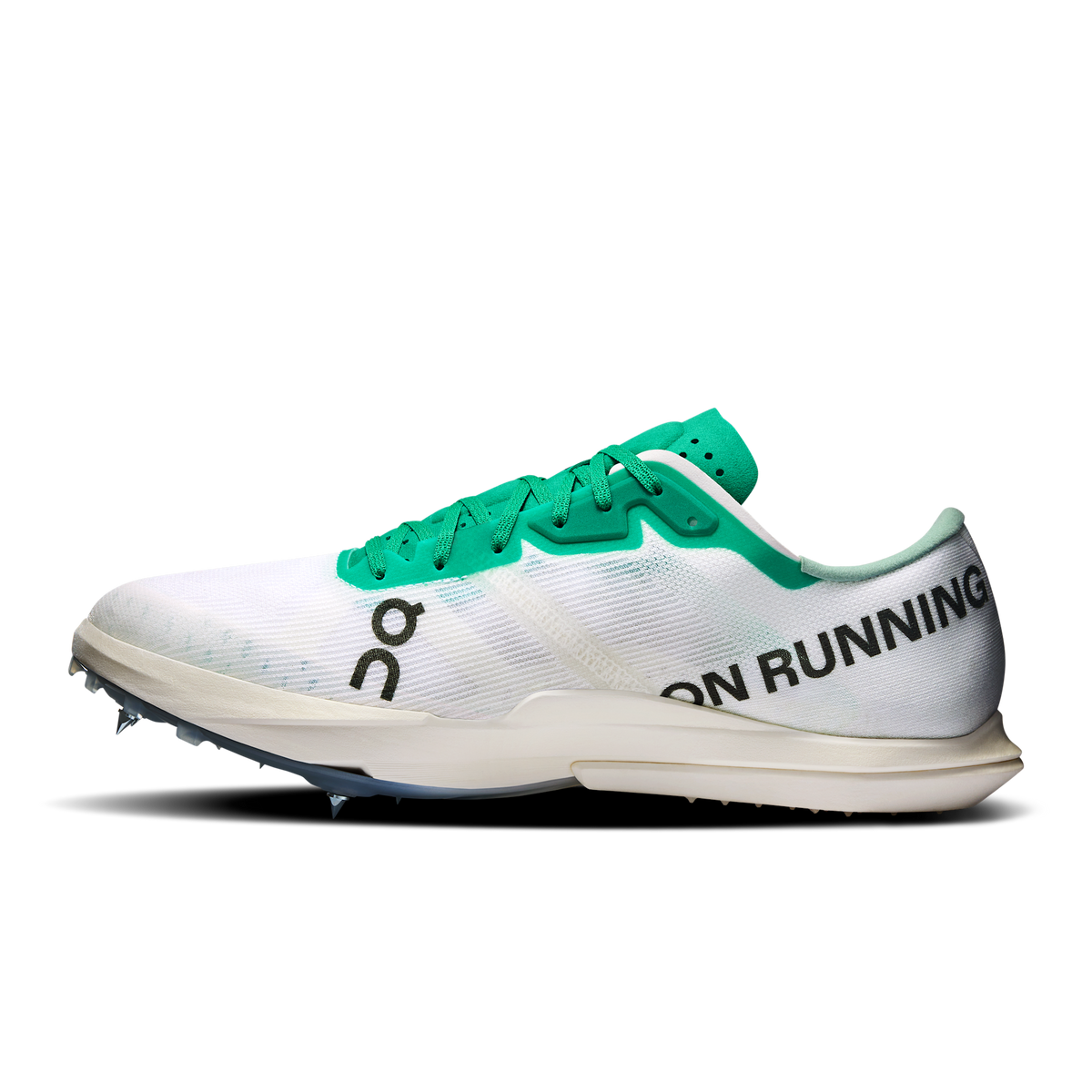 On Cloudspike Amplius 2 Men's Running Shoes - Mint | White