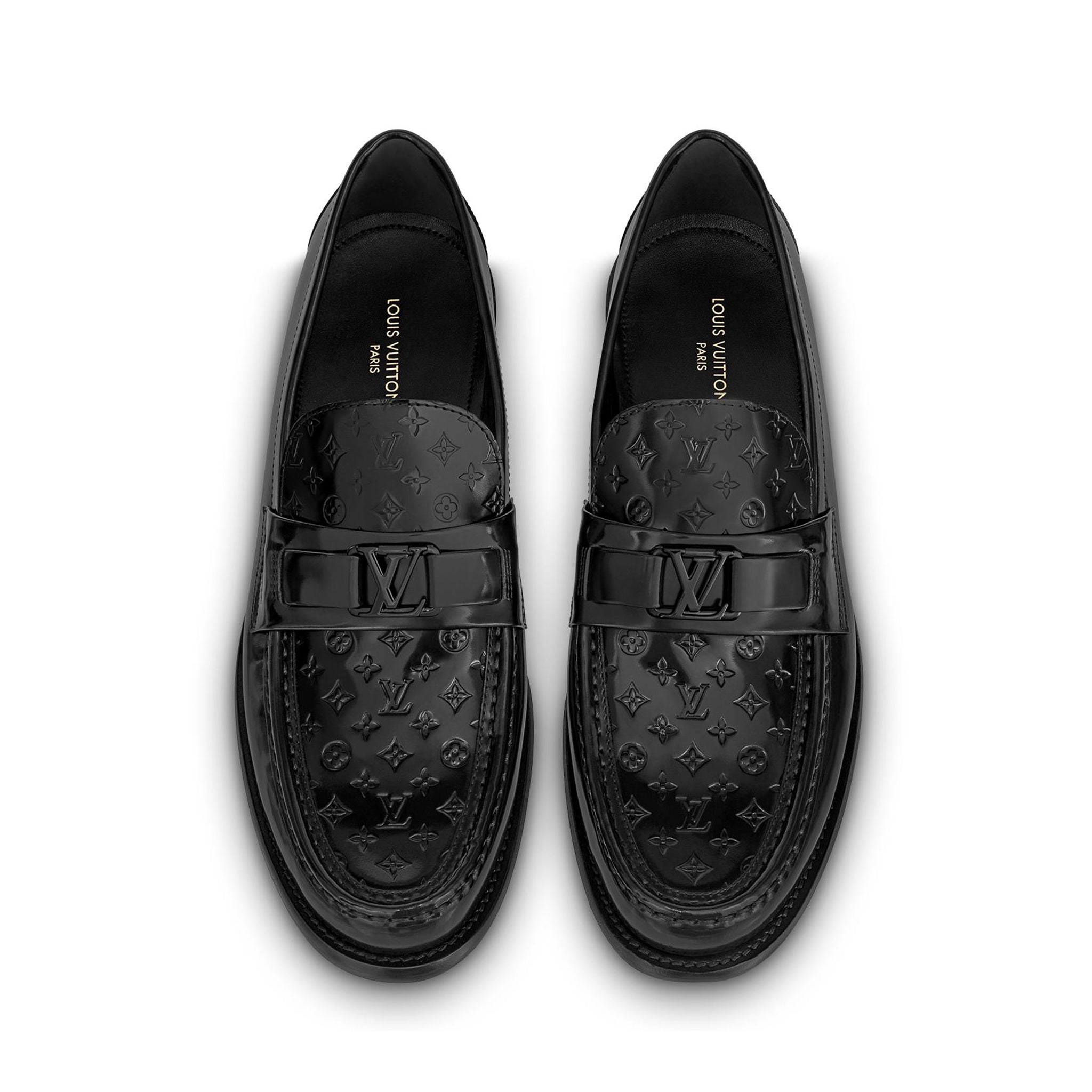 LV Major Loafer Black - Jango Mall