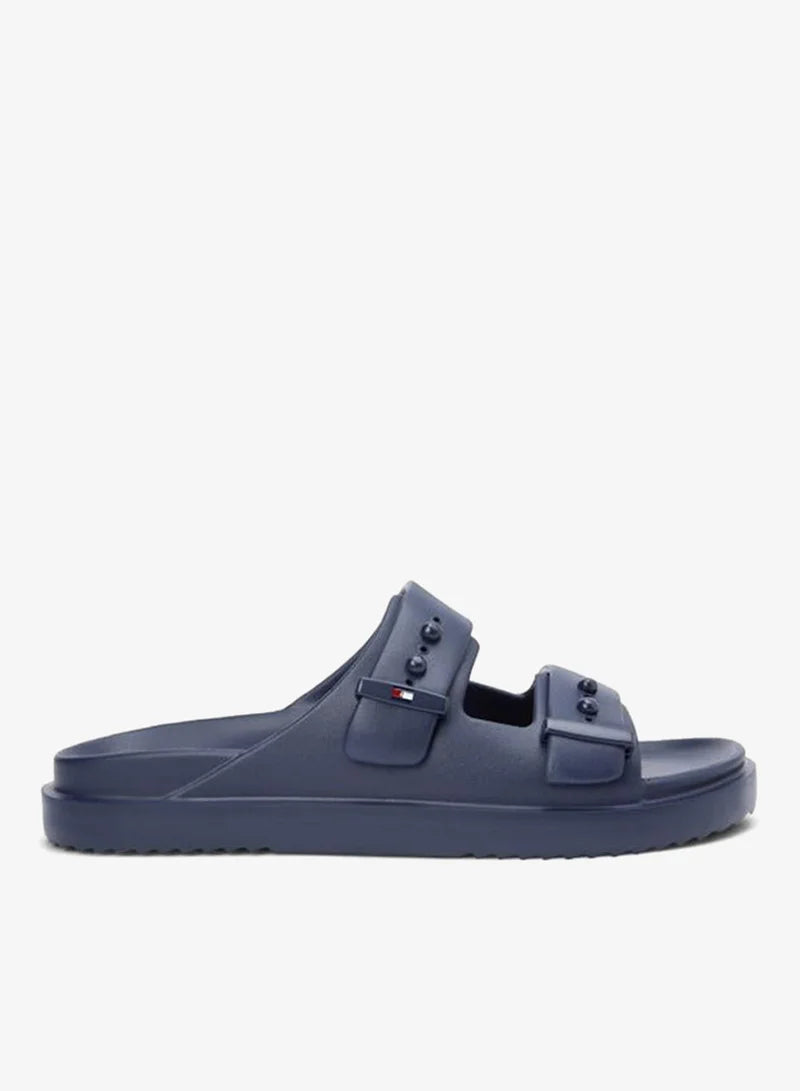 Tommy Hilfiger Desert Sky Lightweight Pin Buckle Serrated Pool Slides Men