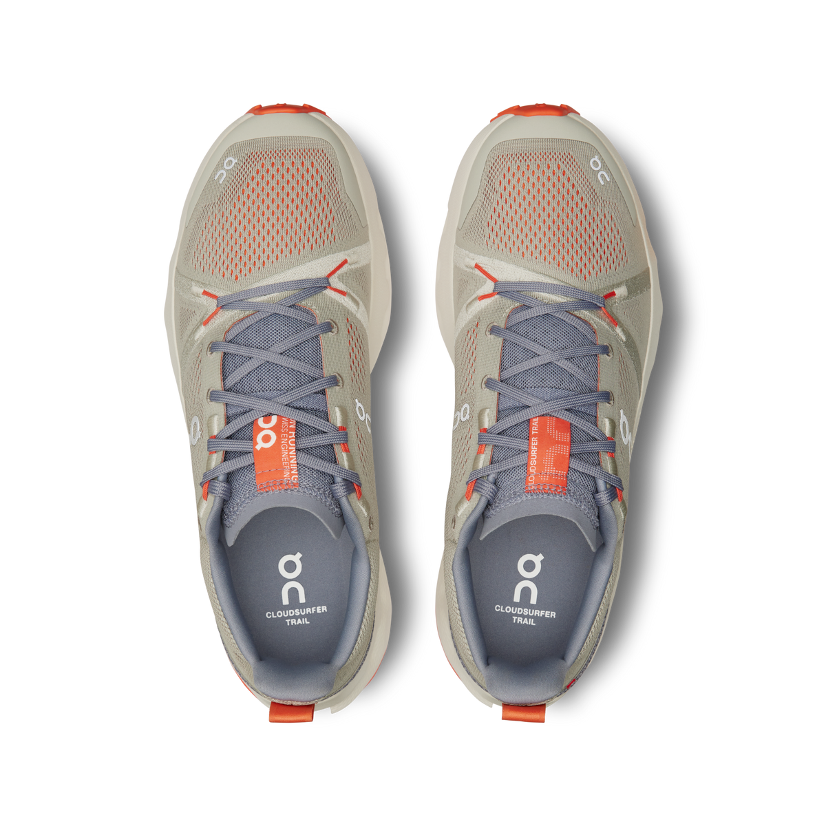 On Cloudsurfer Trail Men's Running Shoes - Horizon | Cream
