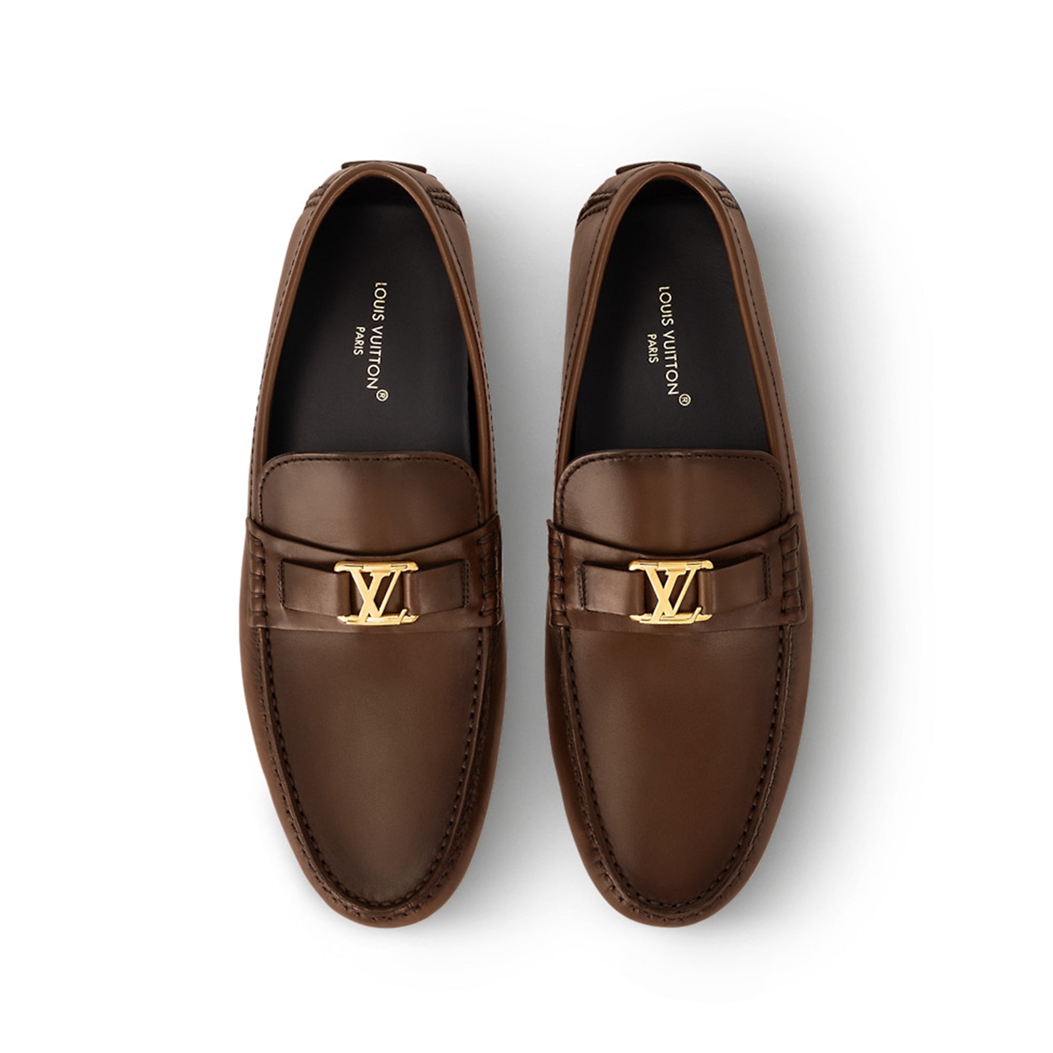 LV Hockenheim Mocassin Golden Buckle - Jango Mall