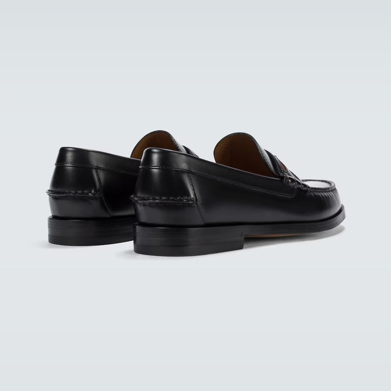 GUCCI Interlocking G leather Loafer