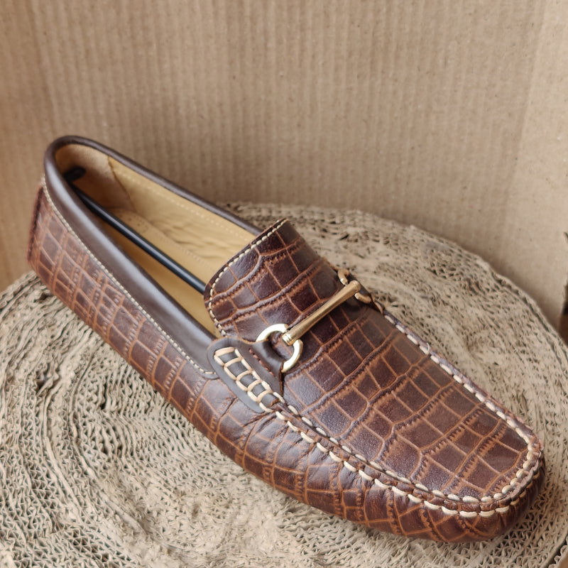 Brown Moccasin Shoes - Jango Mall