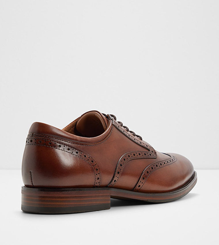 Aldo HARINGTON Lace Up Brogue Shoes Brown alt1