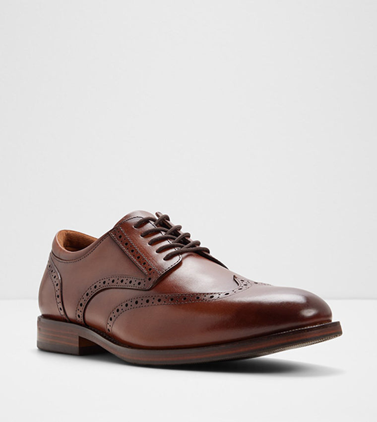 Aldo HARINGTON Lace Up Brogue Shoes Brown alt3