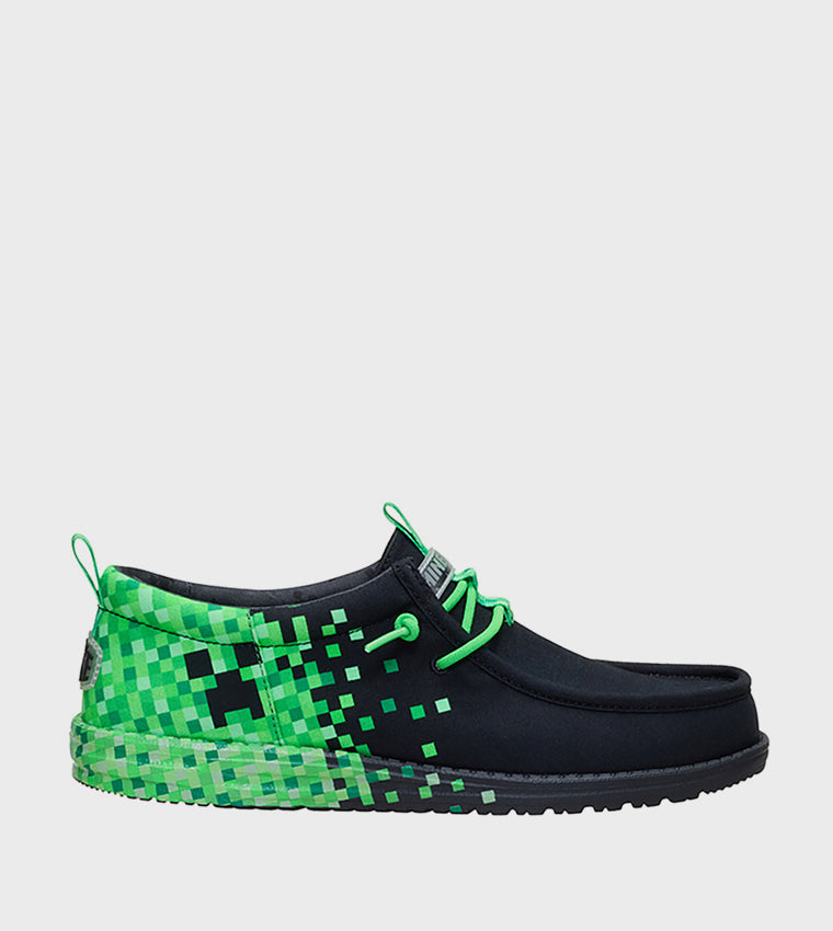 Hey Dude Wally Funk Minecraft Sneakers Men