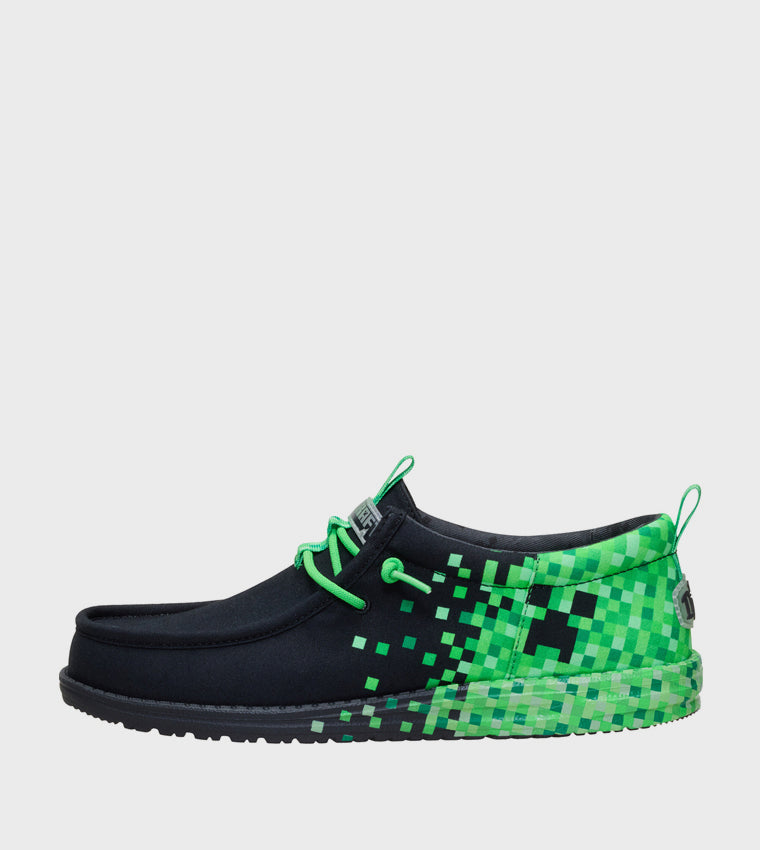 Hey Dude Wally Funk Minecraft Sneakers Men