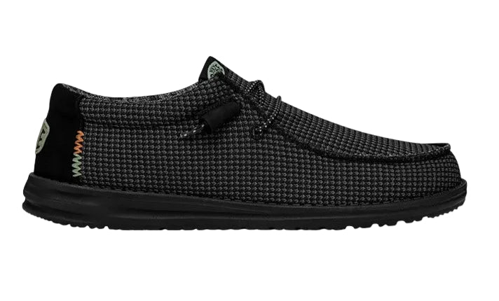 HEY DUDE Wally Sport Slip-Ons Black