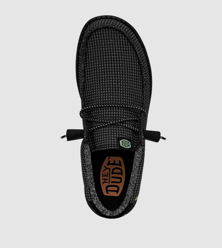 HEY DUDE Wally Sport Slip-Ons Black