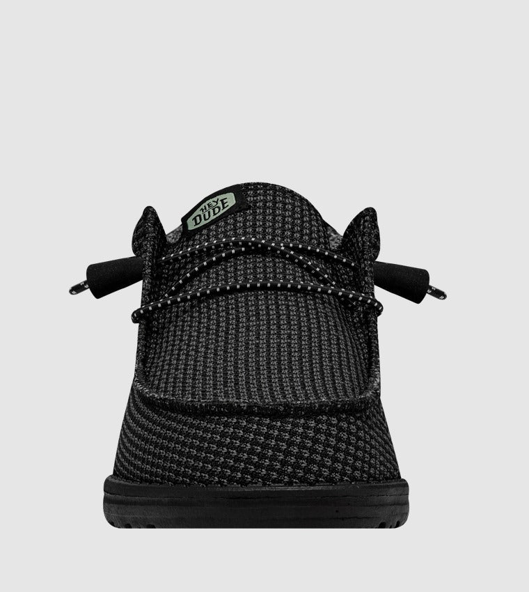 HEY DUDE Wally Sport Slip-Ons Black