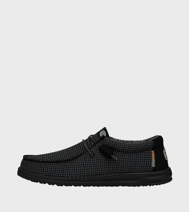 HEY DUDE Wally Sport Slip-Ons Black