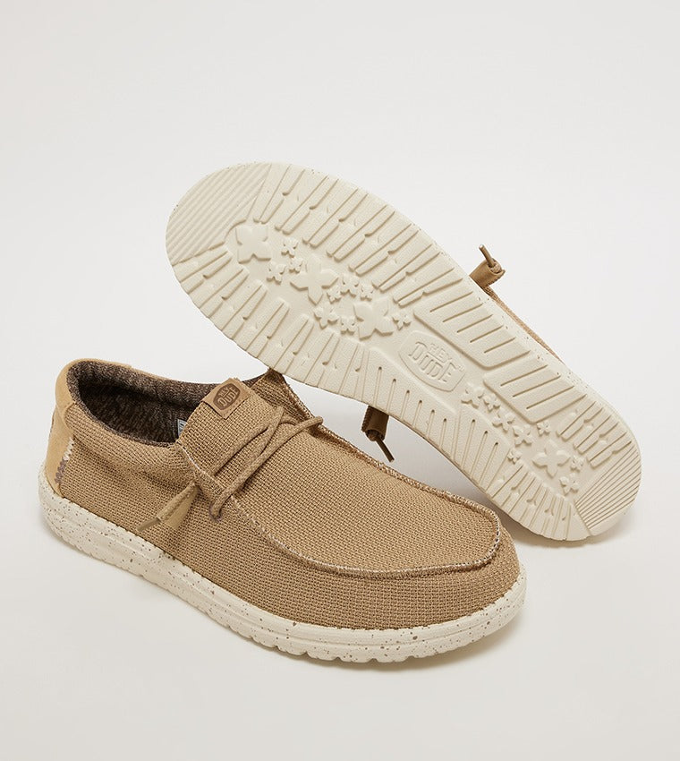 HEY DUDE Wally Sport Slip-Ons Brown