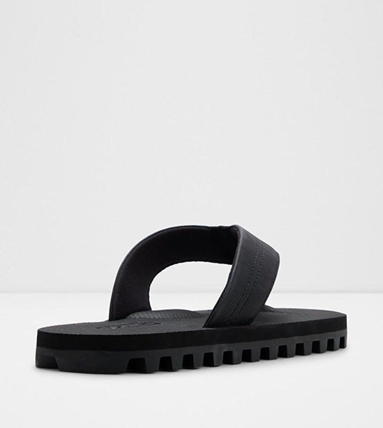 Aldo HIDEAWAY Solid Open Toe Sandals Black alt1