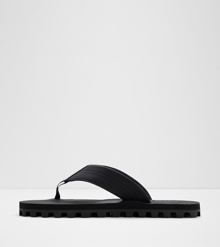 Aldo HIDEAWAY Solid Open Toe Sandals Black alt2