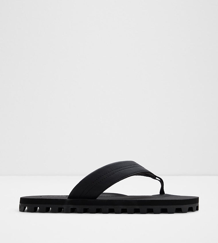 Aldo HIDEAWAY Solid Open Toe Sandals Black main