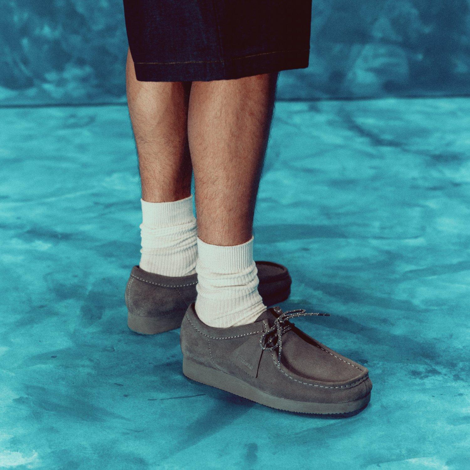 Clarks Originals Wallabee Lite Suede Moccasin Shoes