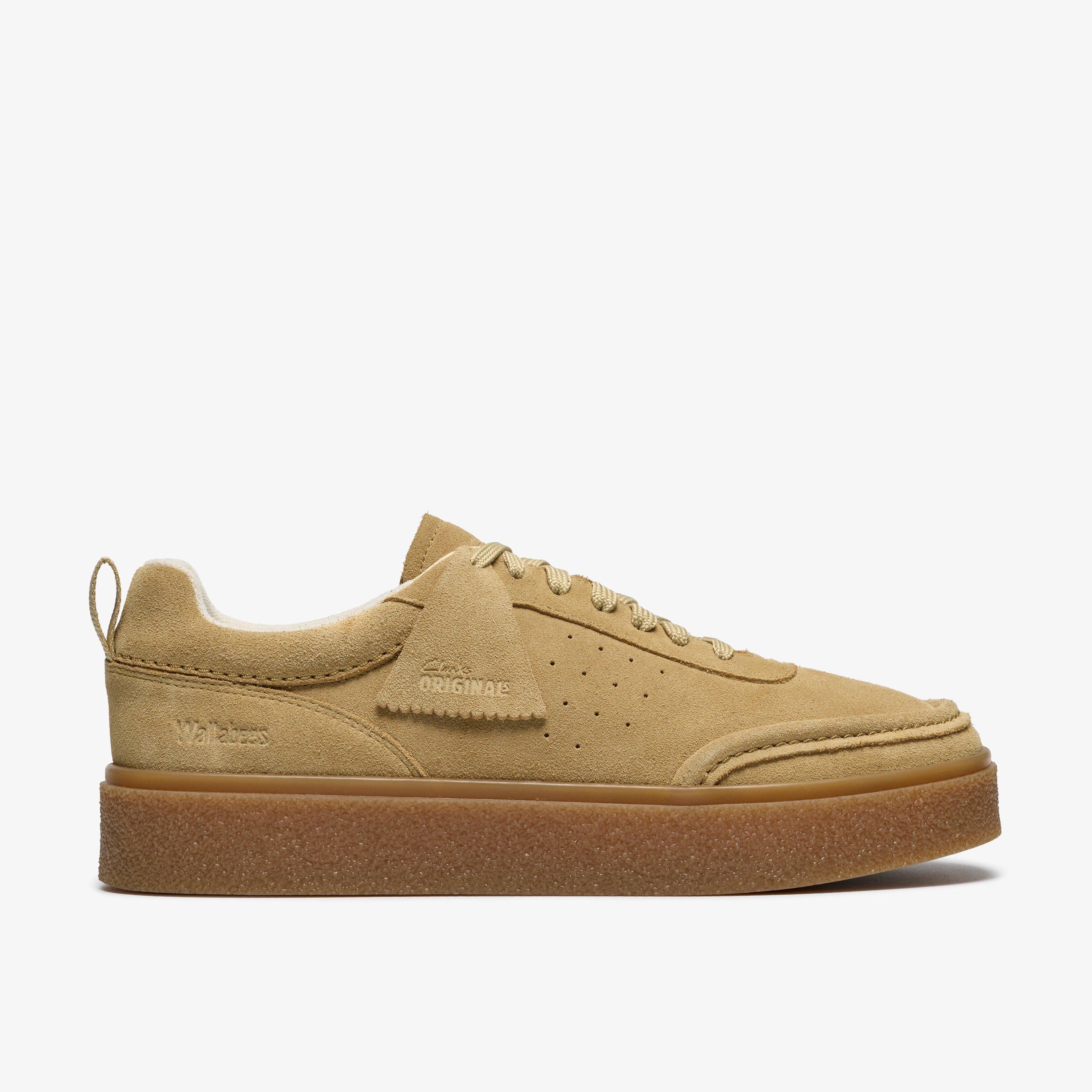 Clarks Originals Boxbee Lace Suede Moccasin Shoes