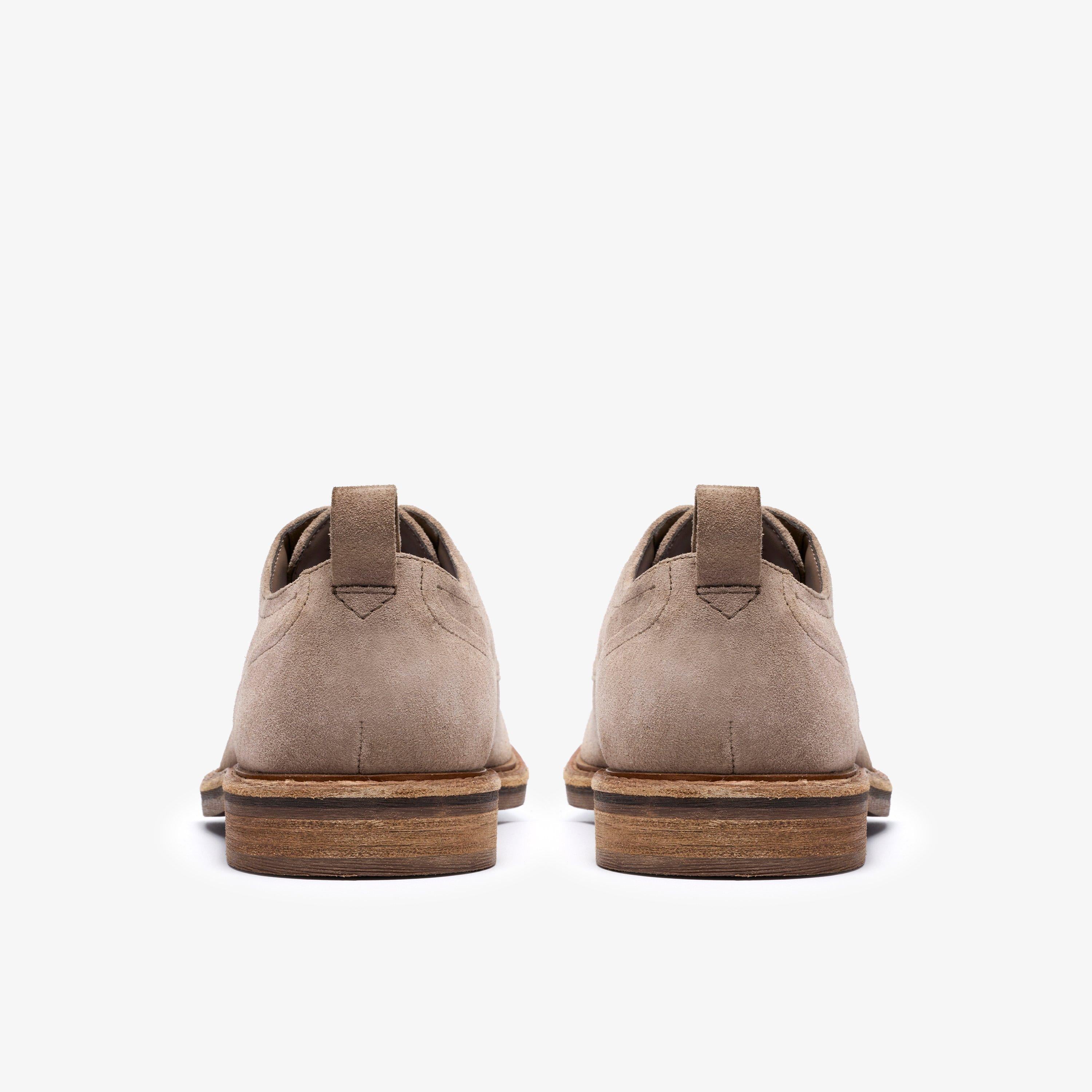 Clarks Aldwin Lace Suede Derby Shoes