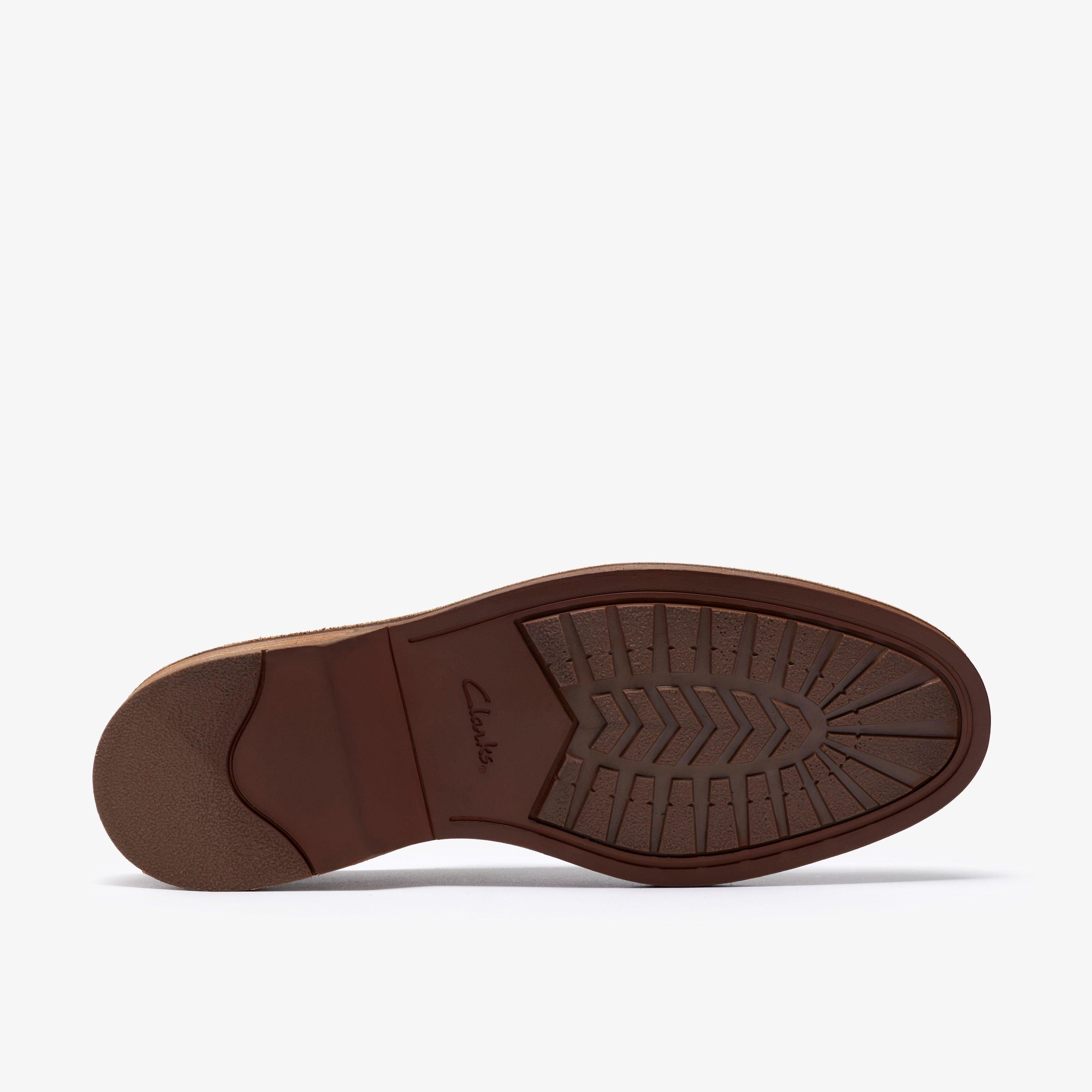 Clarks Aldwin Lace Suede Derby Shoes