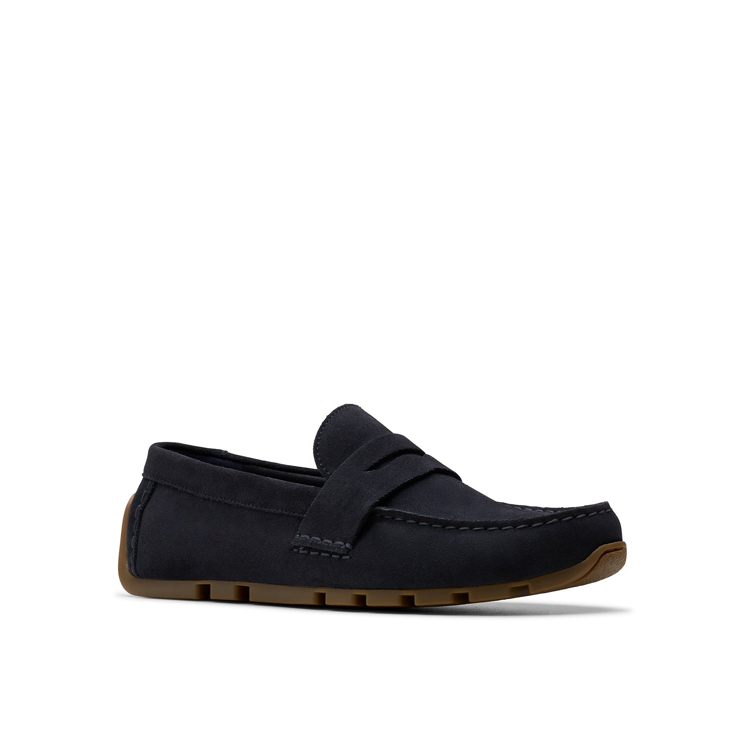 Clarks Corsley Bar Men's Suede Shoes Flat Heel Size 10-12