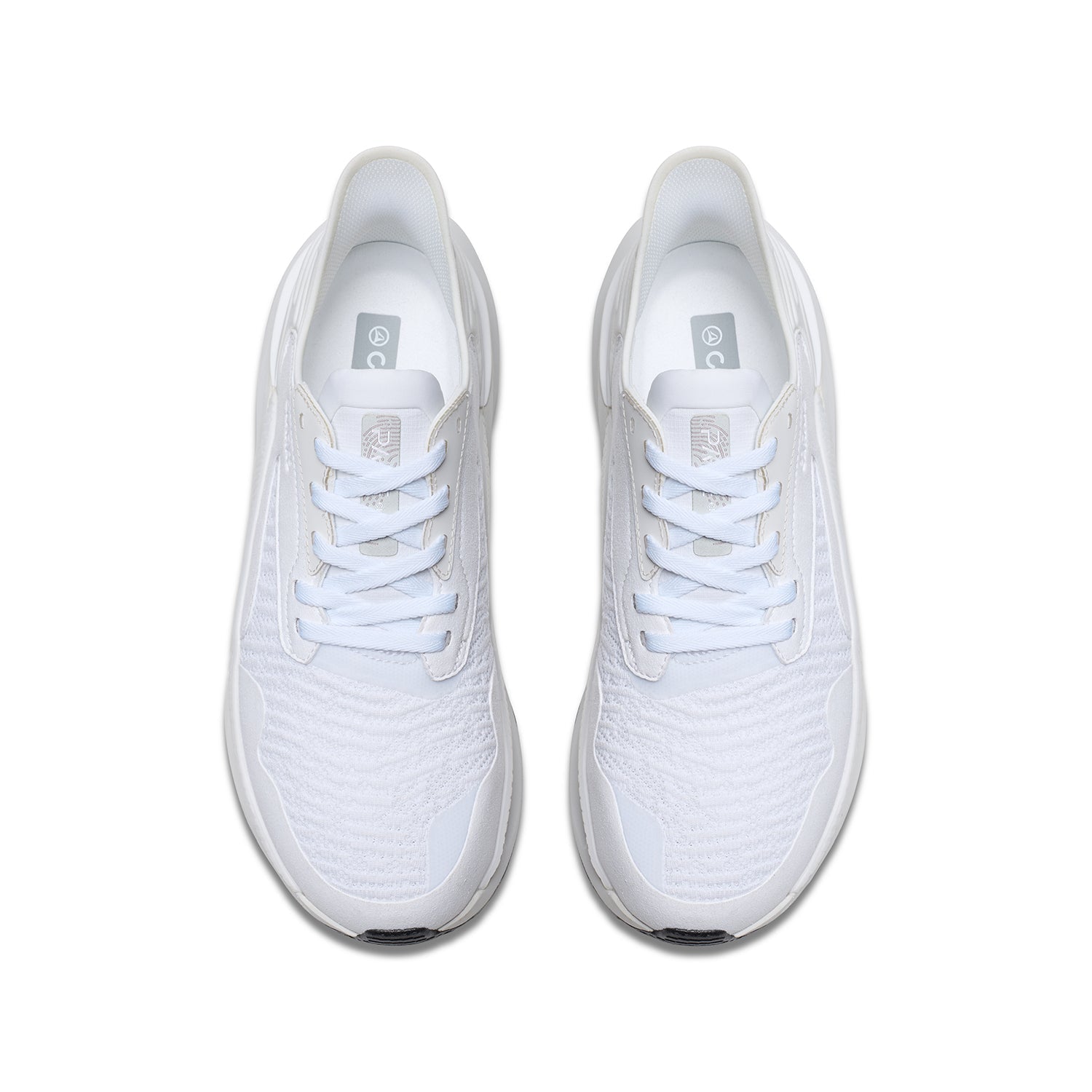 Clarks Pace Men's Comfortable Tech‑Boosted Trainers White Style