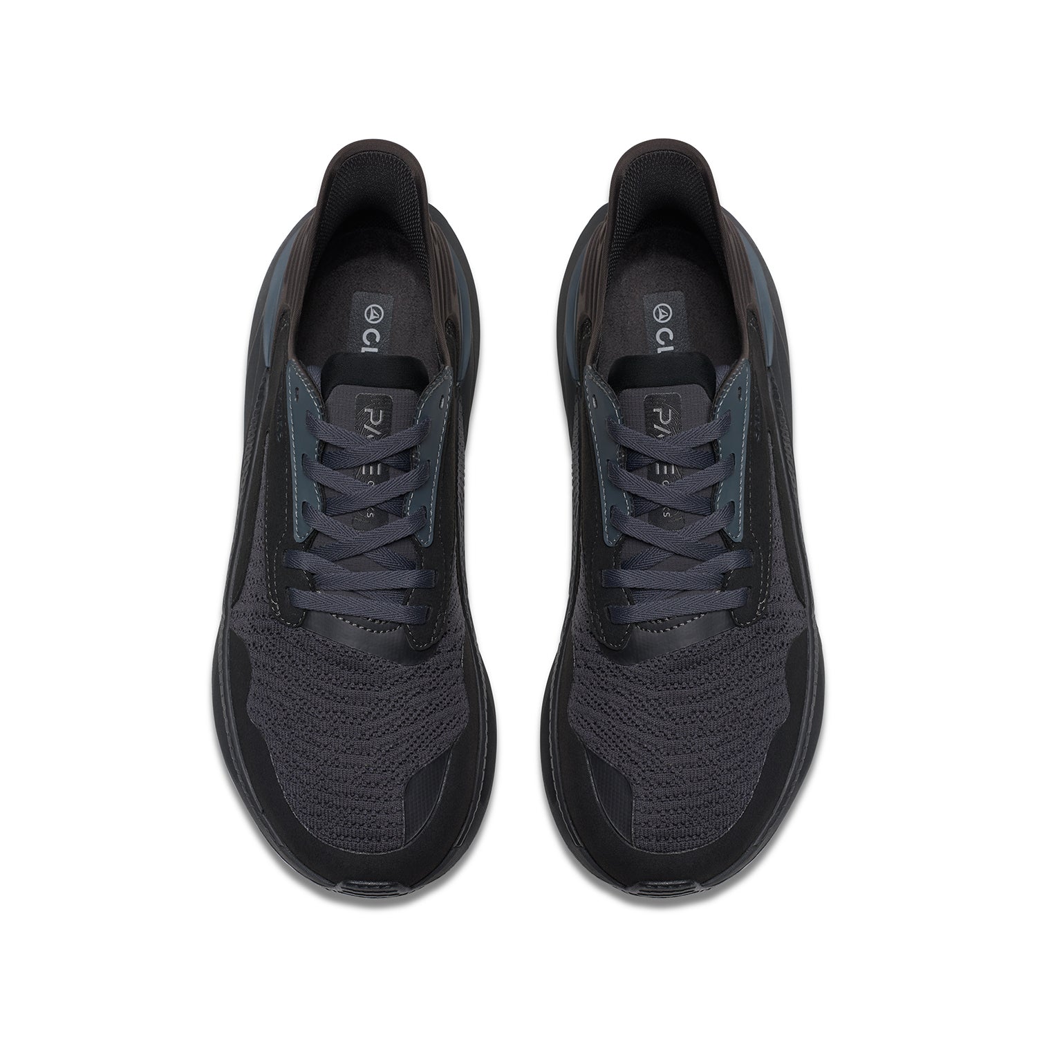 Clarks Pace Men's Comfort Trainers Black