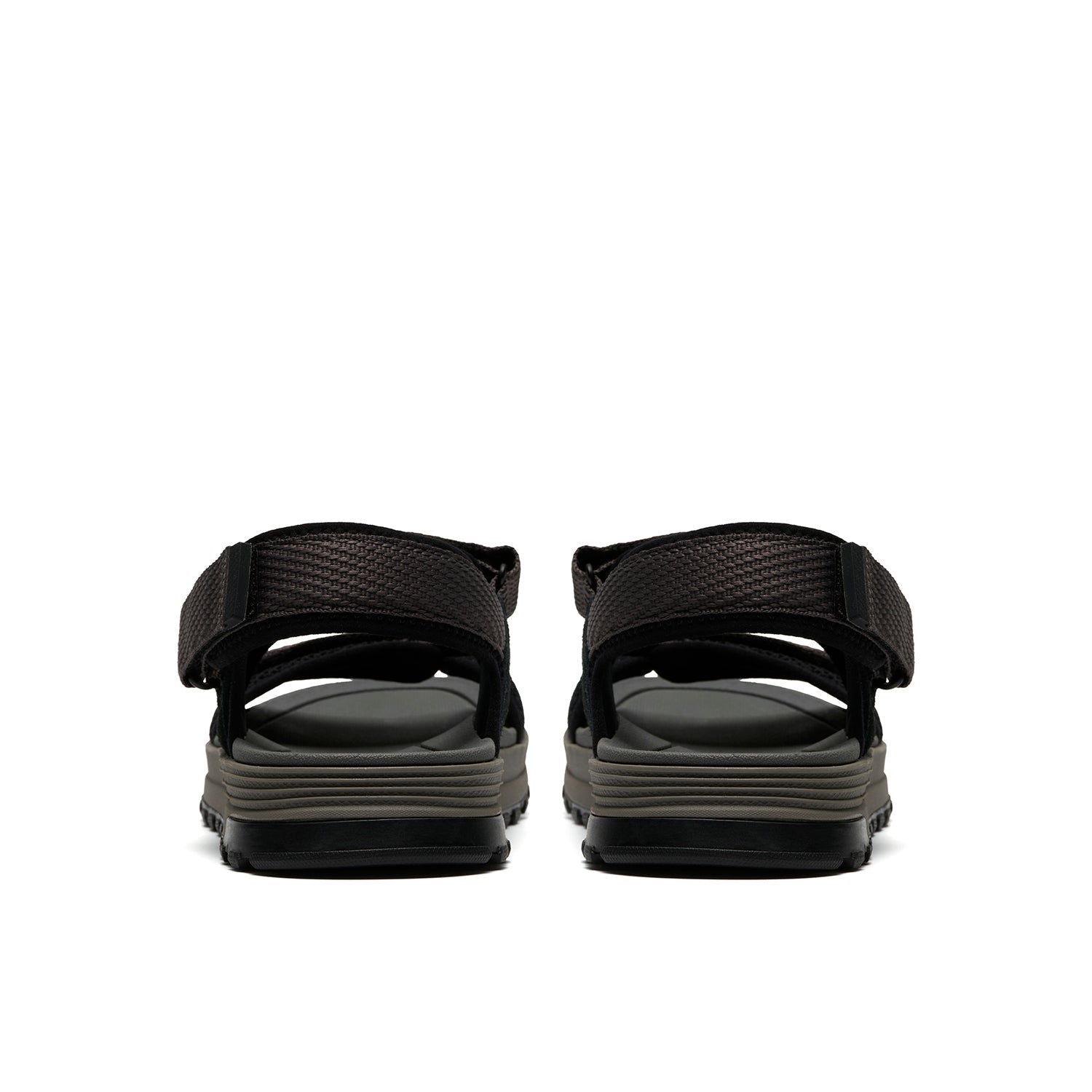 Clarks ATL Trek River Black Suede Sport Sandals