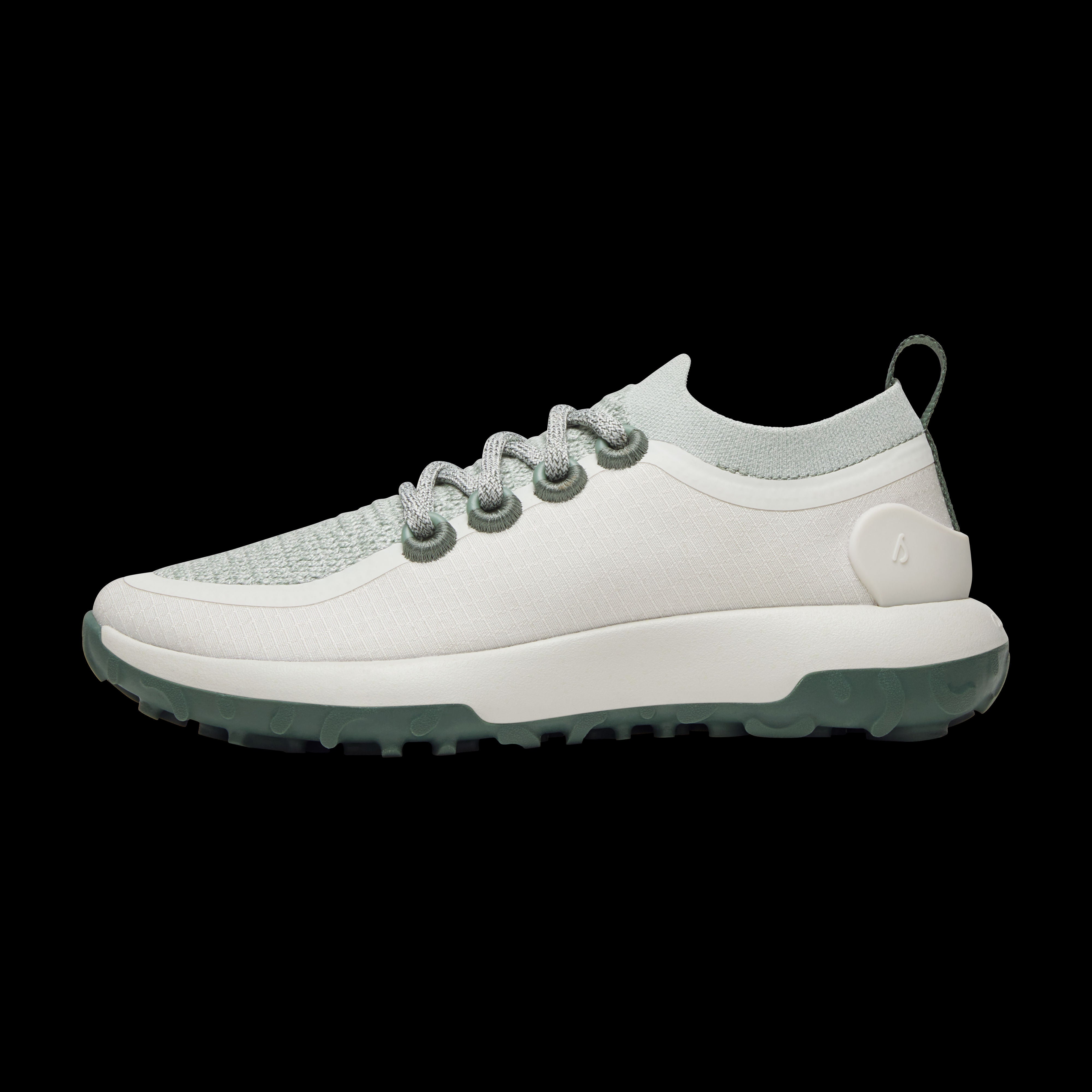 Allbirds Men's Trail Runners Parchment/Seagrass - Outdoor Shoes